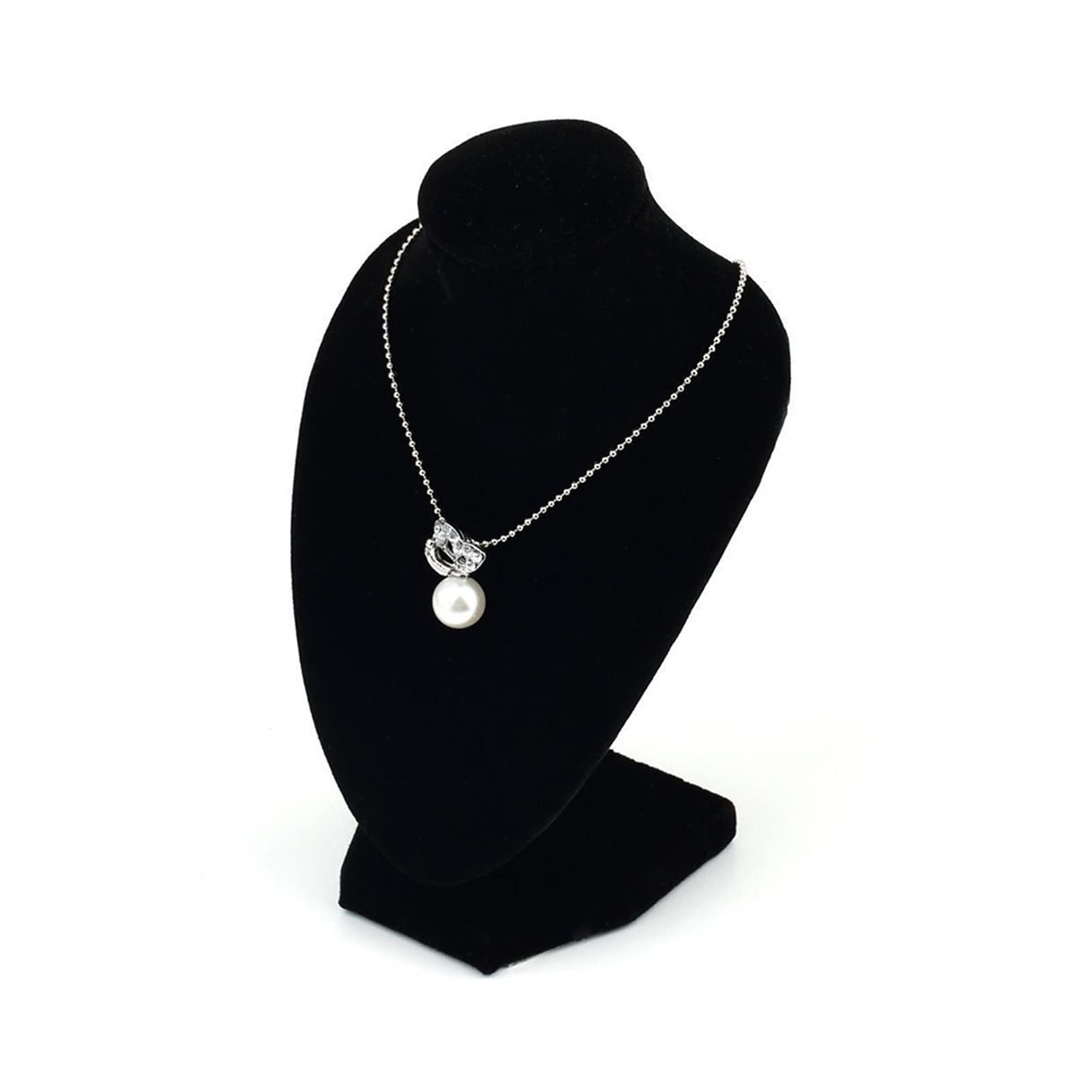 TOMYEUS Jewelry Holder - 1 Piece Necklace & Pendant Display Stand for Neck Chains, Bust Necklace Organizer - Perfect for Jewelry Stores, Boutiques & Home Organization