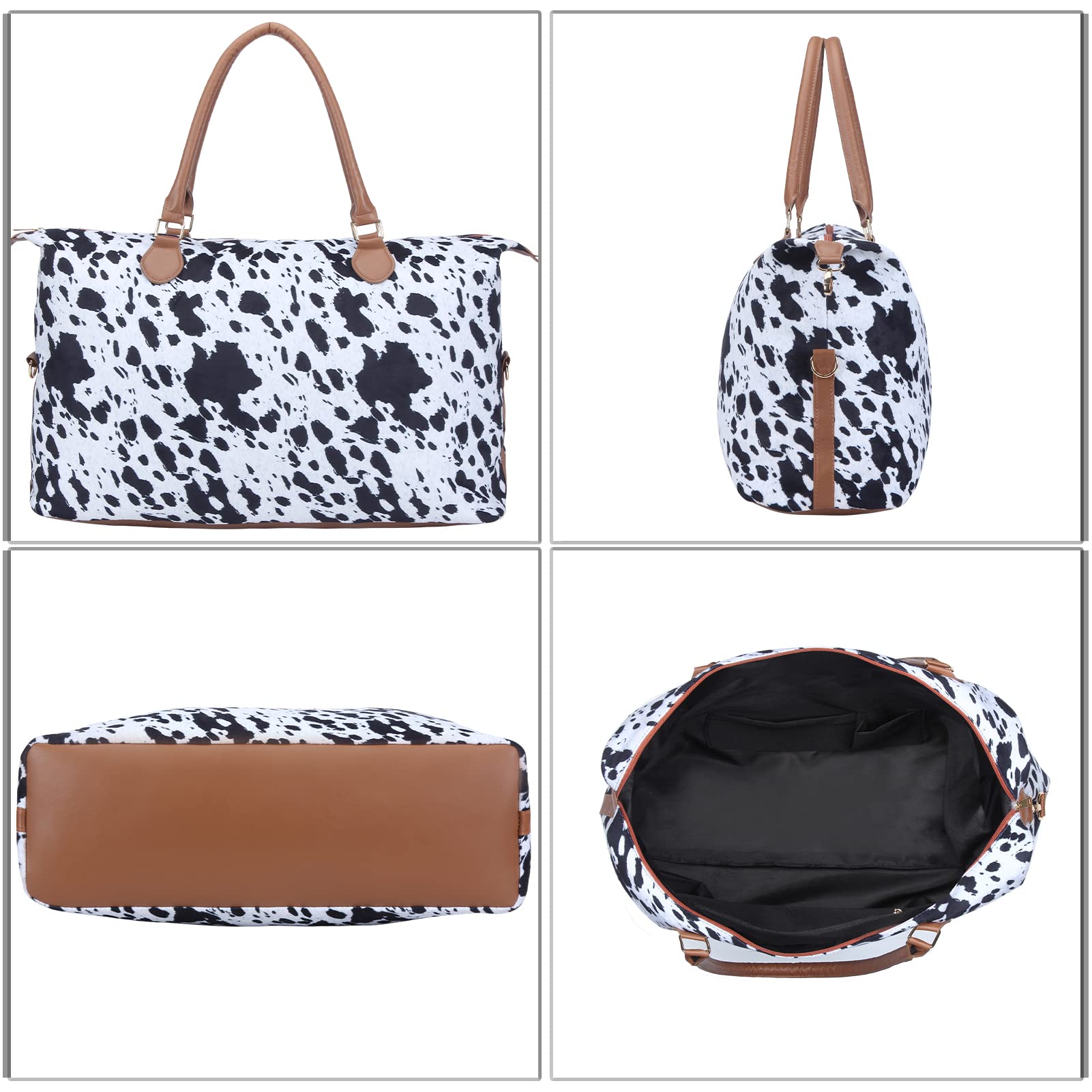 Women's Large Weekender Duffle Bag - Travel Tote with Shoulder Strap for Weekend Getaways