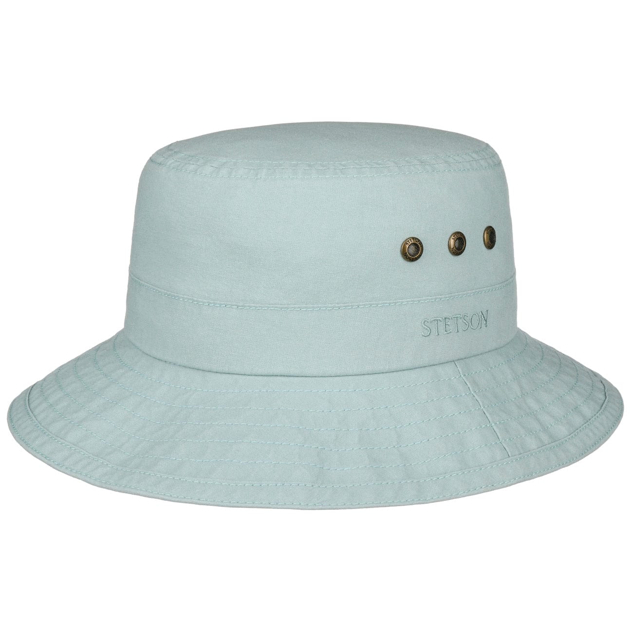 Stetson Reston Bucket Hat for Men & Women - Classic Cotton Sun Hat for Outdoor, Fishing, Hiking & Beach - UPF 50+ Sun Protection