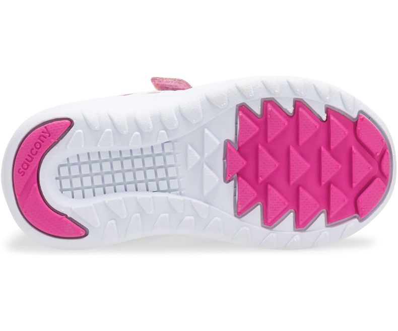 Saucony Pink Llama Baby Jazz Lite Sneakers for Toddlers & Infants - Comfortable First Walking Shoes for Boys & Girls - Perfect for Playtime, Daycare & Outdoor Activities
