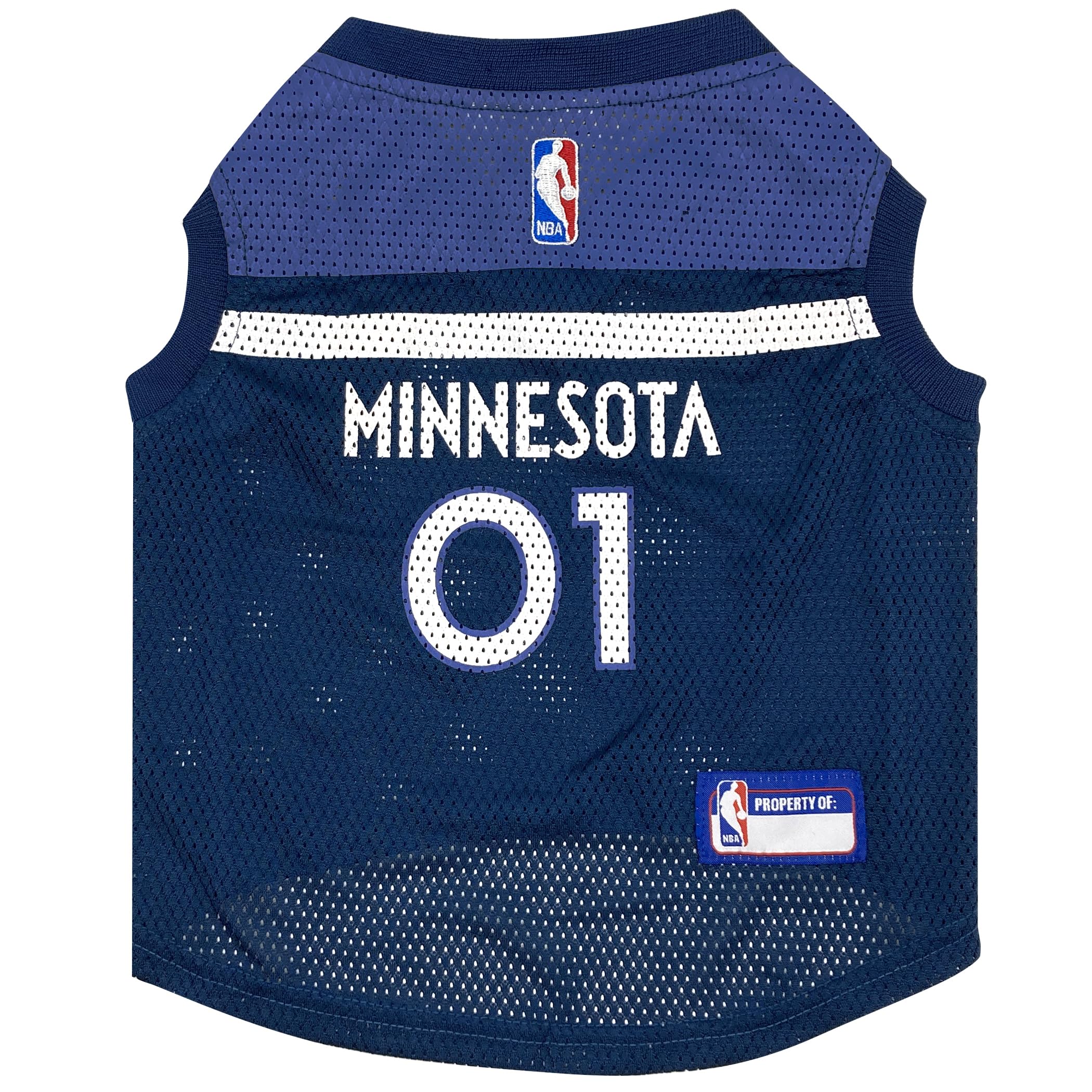 Minnesota Timberwolves Dog Jersey for Small Pets - NBA Basketball Pet Costume for Dogs, Puppy Sports Apparel - Perfect for Game Day, Pet Parties & Photo Shoots