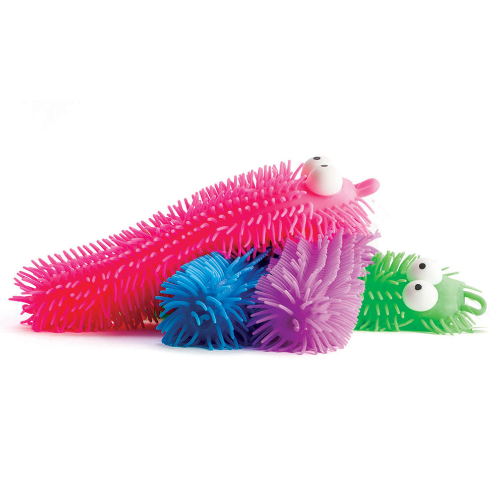 Stretchy Spikey Caterpillar Toy - Large Sensory Fidget Toy for Kids & Adults - Stress Relief, Autism & ADHD Therapy - Perfect for Classroom, Office & Home Use