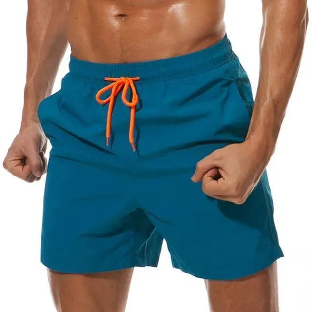 Luminous Beach Shorts with Drawstring - Quick-Dry Swim Trunks for Men & Women - Perfect for Swimming, Surfing, and Summer Vacations