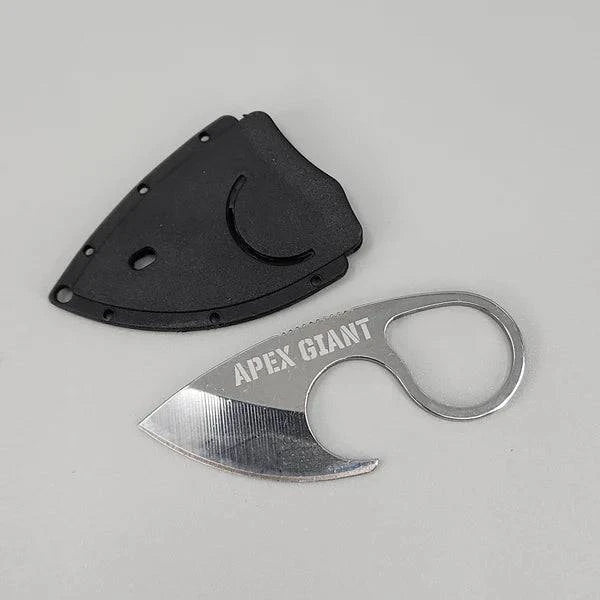 Mini Neck Knife - Compact Fixed Blade Knife with Kydex Sheath for Outdoor Survival, Camping & EDC | Lightweight Tactical Knife for Hiking, Hunting & Everyday Carry