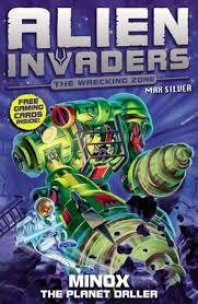 Alien Invaders The Wrecking Zone - Minox The Planet Driller Action Figure | Sci-Fi Collectible Toy for Space Adventure Play & Display