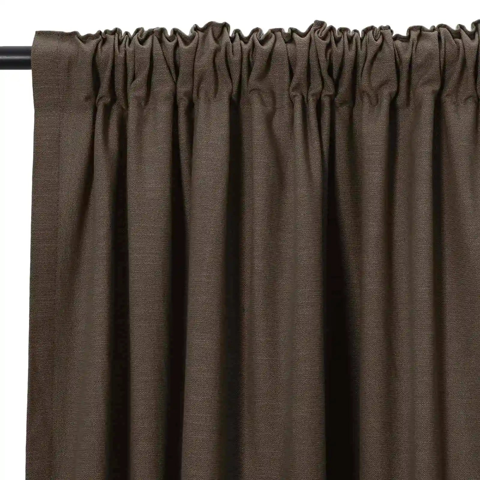 Luxury Linen Cotton Curtains - Soft Top Blackout Drapes for Living Room & Bedroom - Elegant Window Treatments for Home Decor