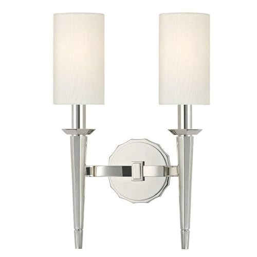 Hudson Valley Lighting 8882-PN Tioga 2-Light Wall Sconce - 16.75