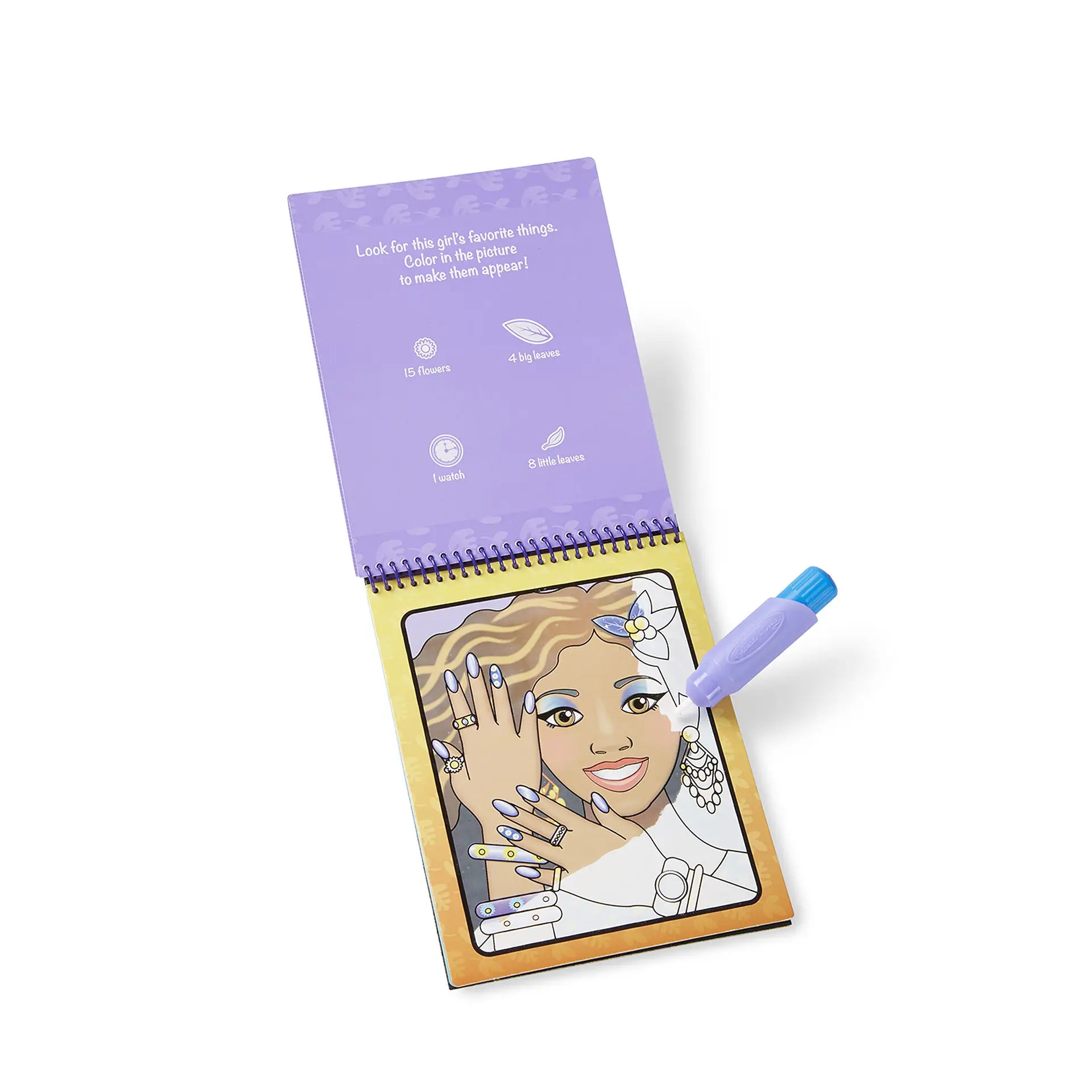 MND9416 On The Go Water Wow Makeup & Manicure Kit - Portable Travel-Friendly Beauty Set for Touch-Ups, Perfect for Vacations, Business Trips & Daily Use
