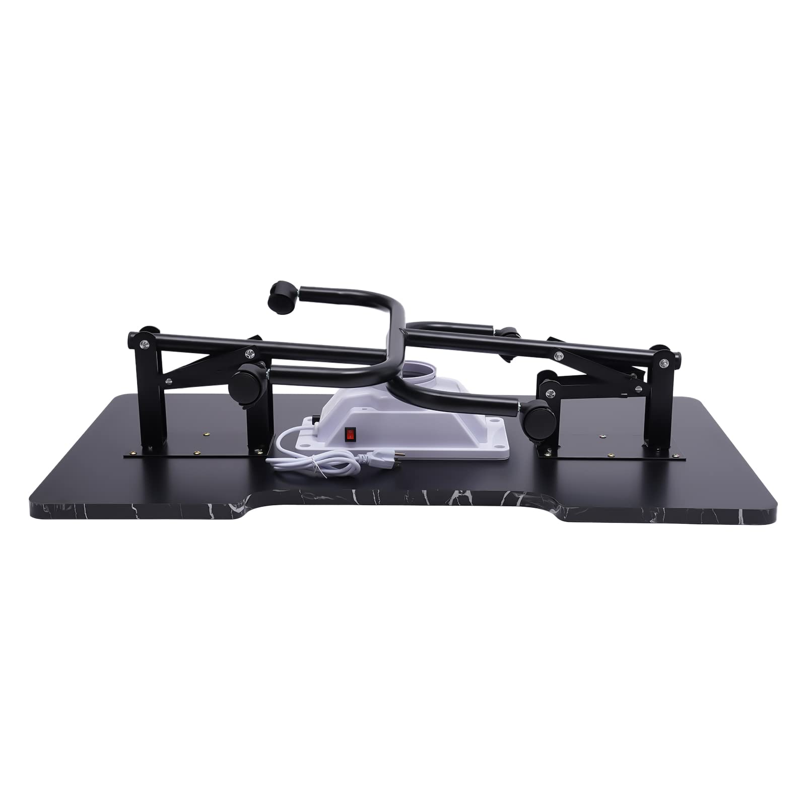 Foldable Manicure Table with Dust Collector - Portable Nail Salon Desk for Professionals & Home Use | Beauty Salon, Barber Shop & Home Manicure Station | Compact & Space-Saving Design for Small Spaces