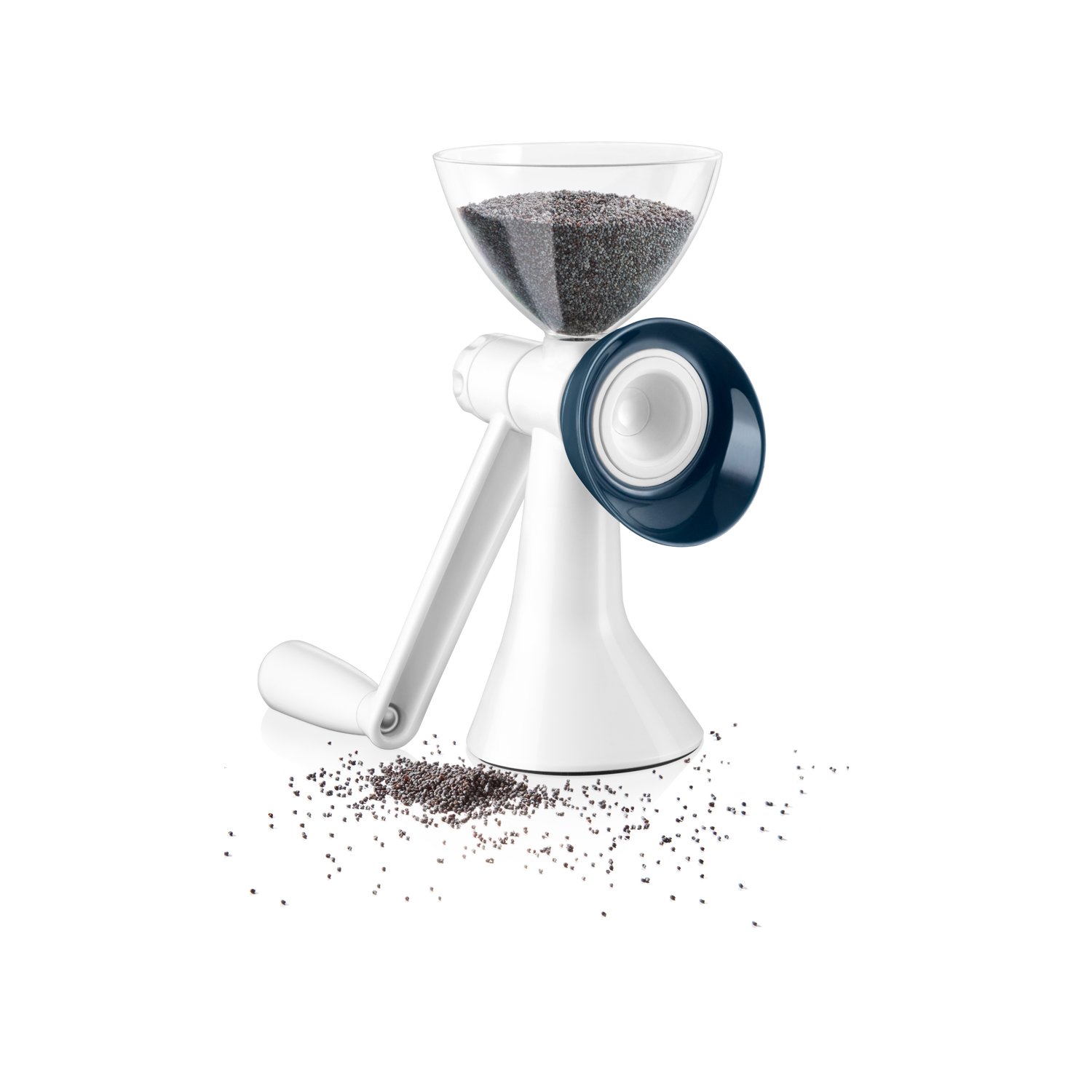 Premium Tescoma Poppy Seed Grinder - Handheld Silicone Mill for Baking & Cooking, Beige, 13.1 x 10.7 x 21 cm - Perfect for Grinding Spices, Nuts & Seeds for Homemade Pastries, Breads & Desserts