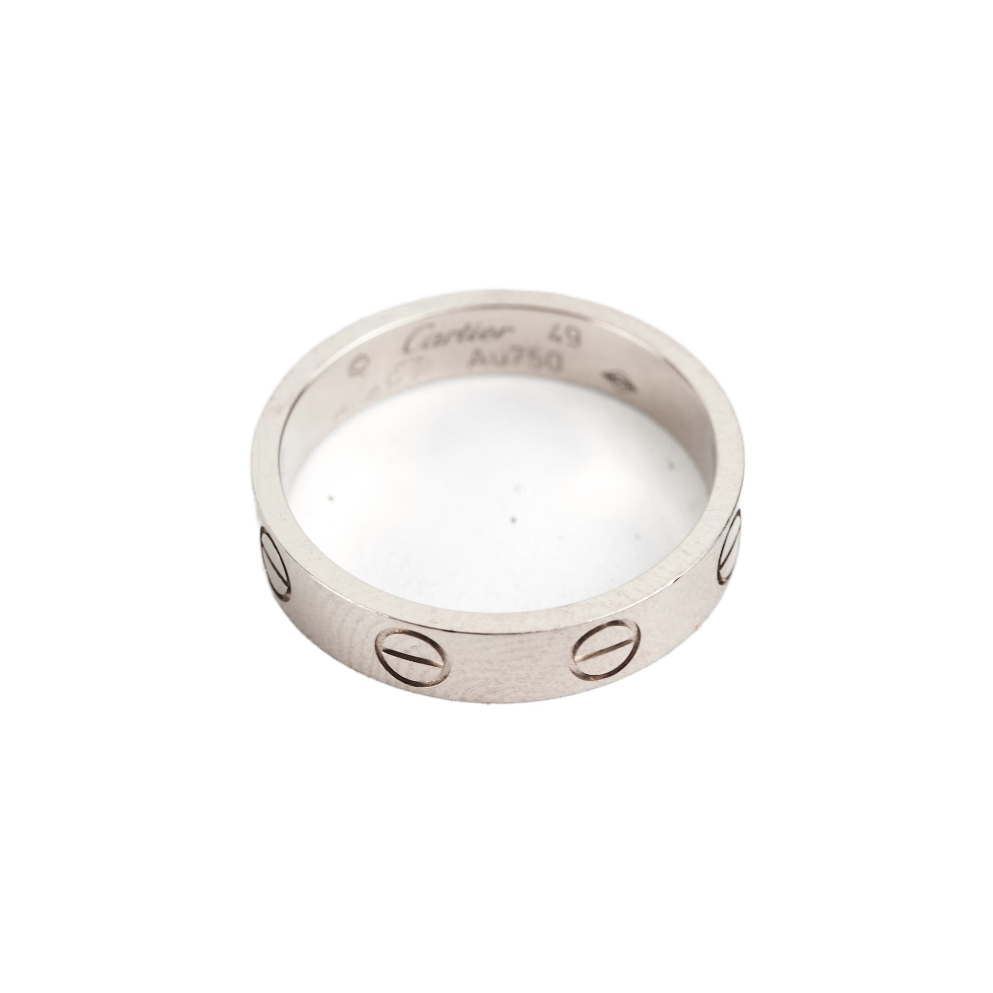 Cartier Love Wedding Band Ring Size 49 - 18K Gold or Platinum Luxury Wedding Ring for Men & Women - Perfect for Engagements, Anniversaries, and Special Occasions