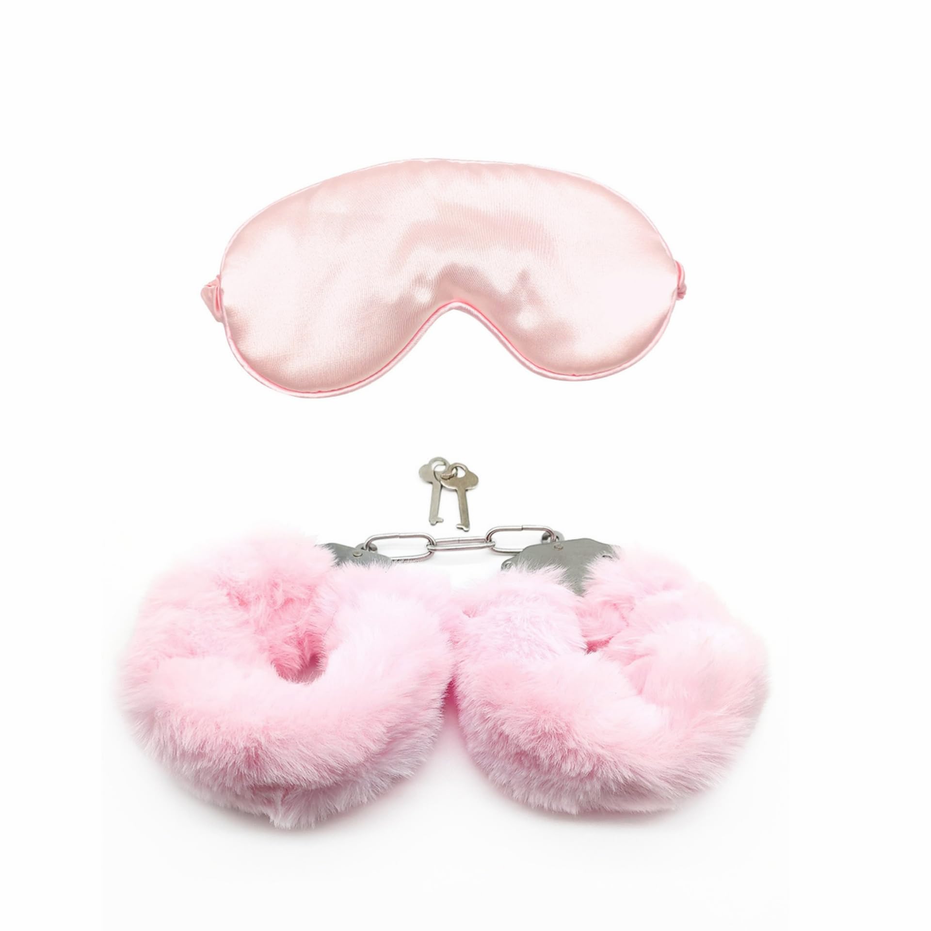 Lightweight Bondage Kit for Couples - Silk Blindfold & Mask Set for Role Play, Bedroom Fun & Sensual Exploration (Pink, Small) | Perfect for Valentine's Day, Anniversary Gifts & Spicing Up Your Intimate Life