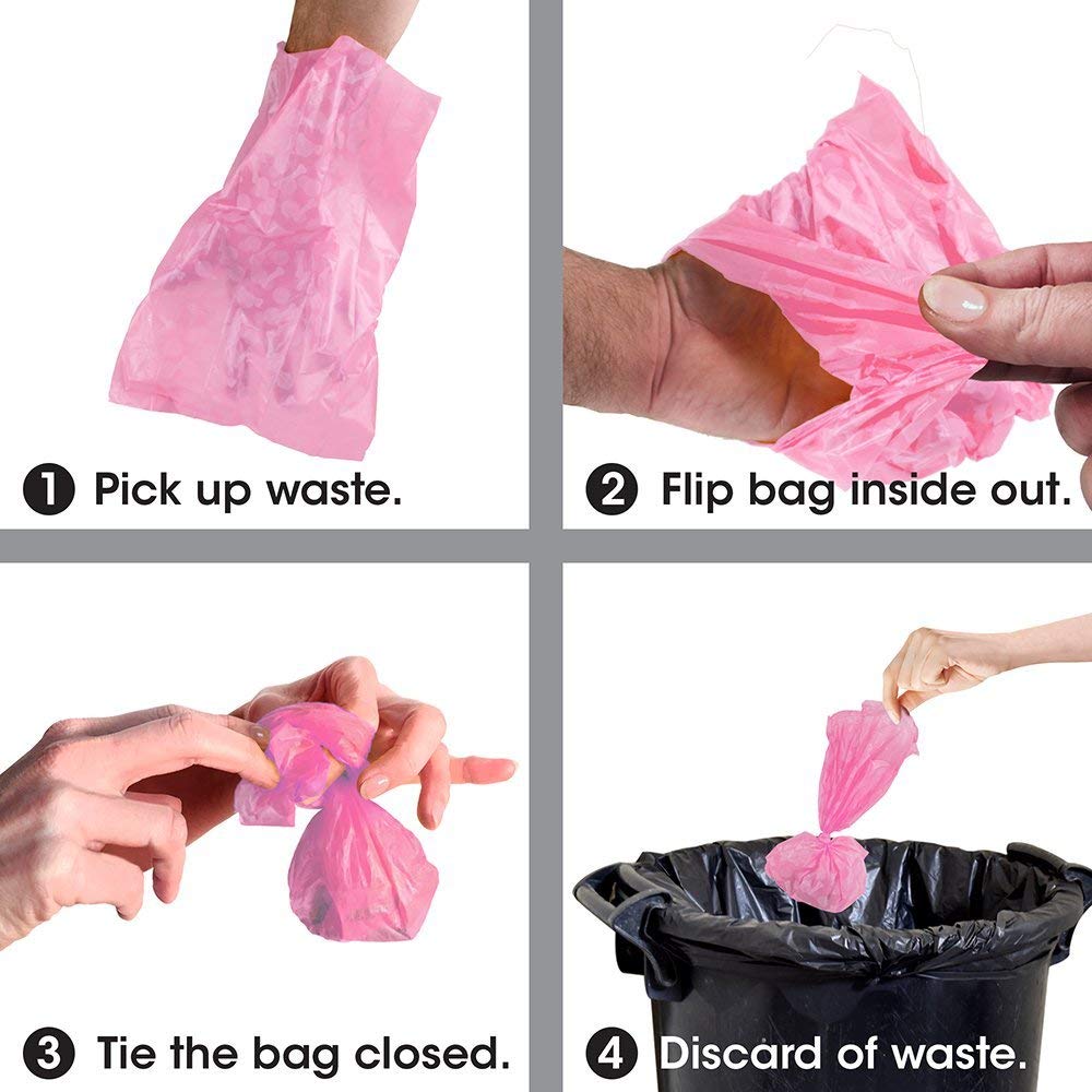 Premium Leak-Proof Dog Waste Bags with Fashion Prints - 140 Count, Strong & Durable for Daily Dog Walking, Park Cleanup & Pet Hygiene