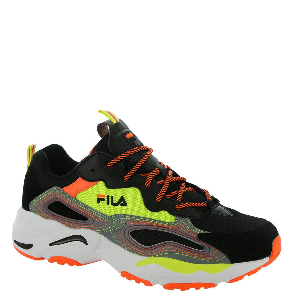 Fila Ray Tracer Stitch Sneakers - Men's Running Shoes for Jogging & Gym Workouts - Lightweight Athletic Walking Shoes with Cushioned Support - Perfect for Outdoor Activities, Fitness Training & Casual Wear