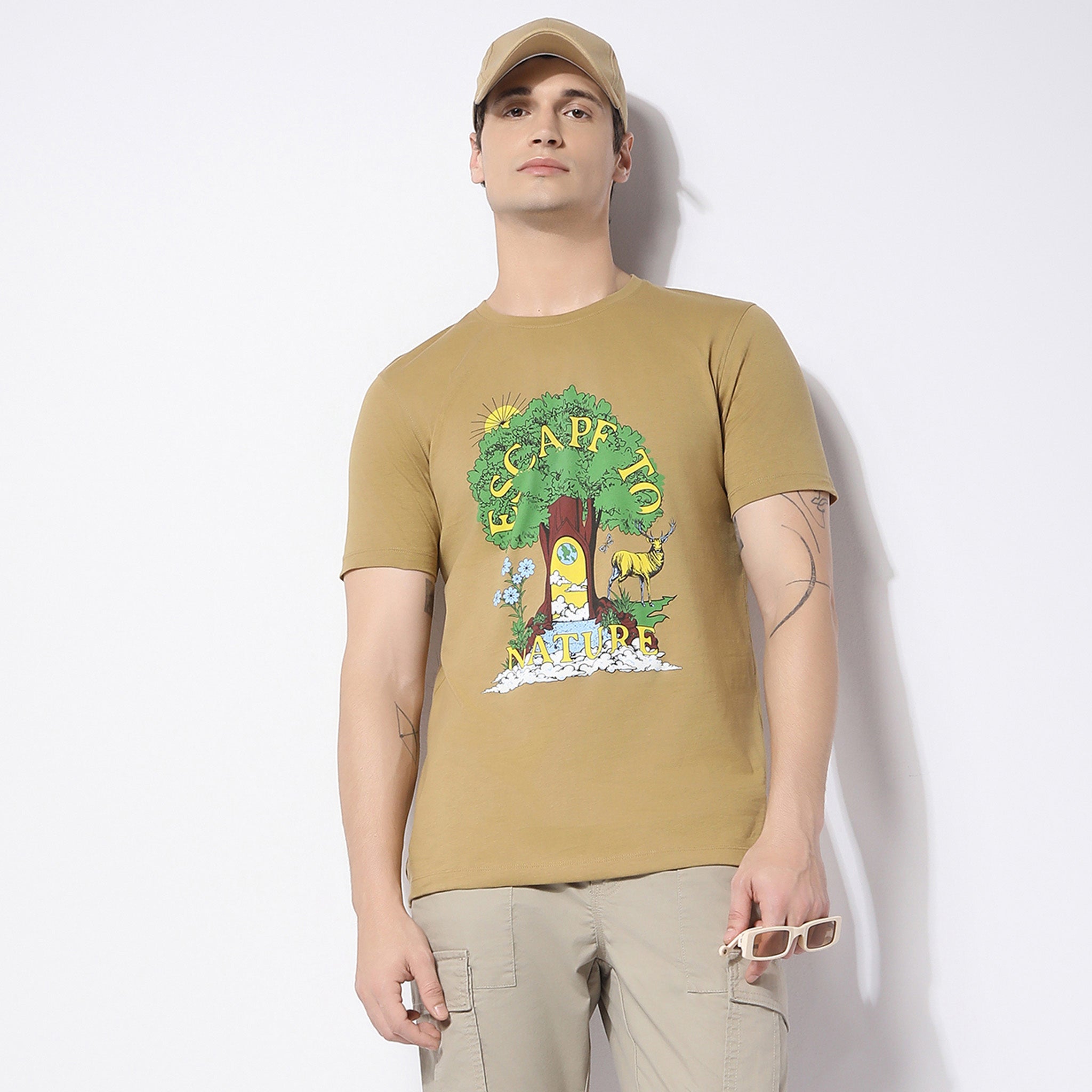 100% Cotton Large Graphic Tees - Regular Fit Jersey T-Shirt for Men & Women | Everyday Essential Casual Wear | Great Value & Comfort for Daily Use, Outings, and Street Style Fashion