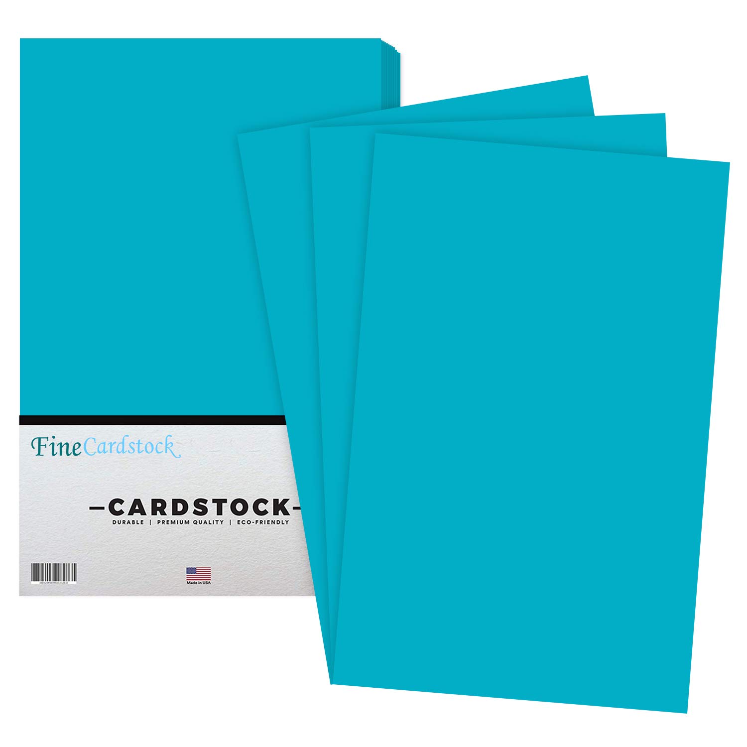 Premium Blue 65-lb Card Stock Paper - 50 Sheets per Pack | 11
