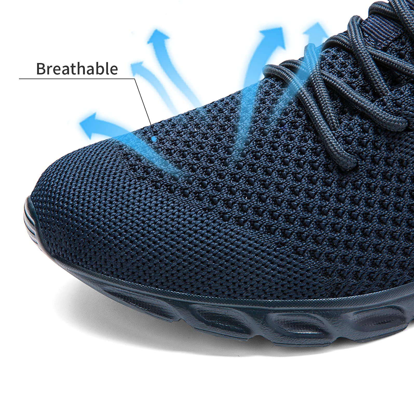 Men's Lightweight Tennis Shoes - Non-Slip Athletic Running Sneakers for Gym, Walking & Sports | Breathable Comfort Workout Shoes for Men