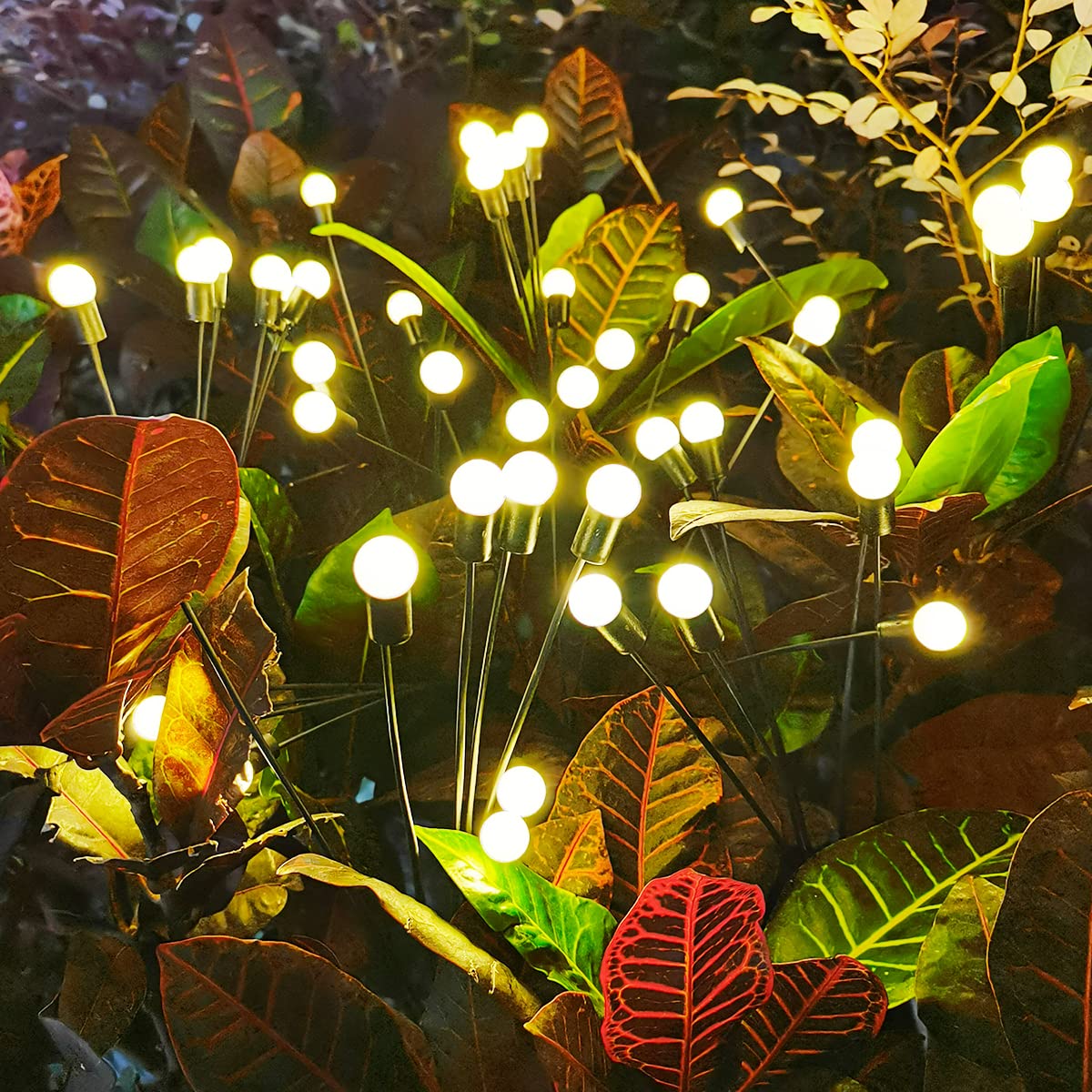 8 Pack Solar Garden Lights - Waterproof Outdoor Decor for Yard & Pathway