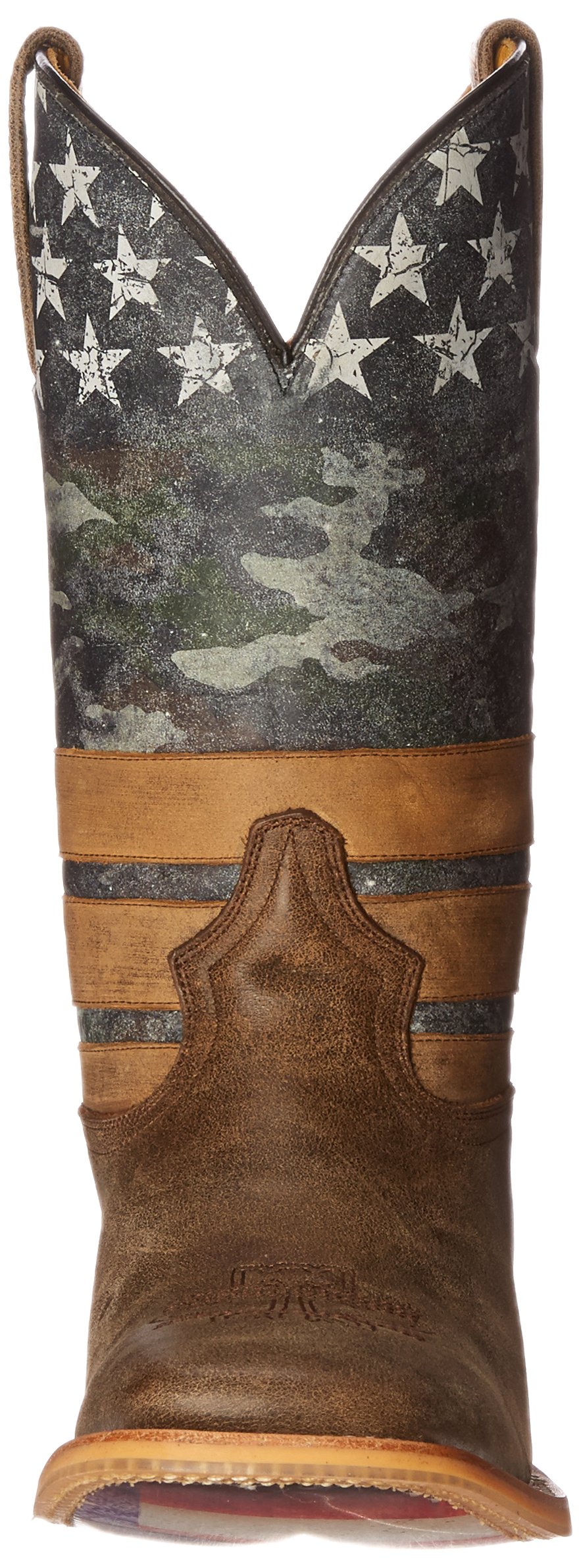 Tin Haul Men's Freedom Fashion Cowboy Boots - Western Style Leather Boots for Men | Perfect for Country Dancing, Rodeo & Casual Wear