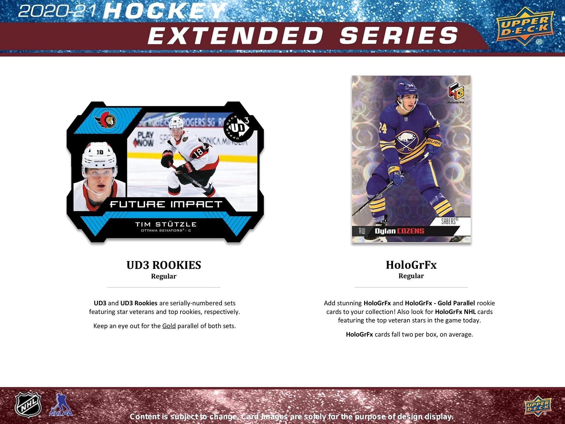2020/21 Upper Deck Extended Series Hockey Hobby Box - 24 Packs (8 Cards Each) | NHL Trading Cards for Collectors & Sports Fans | Perfect for Gifts, Investments & Game Nights