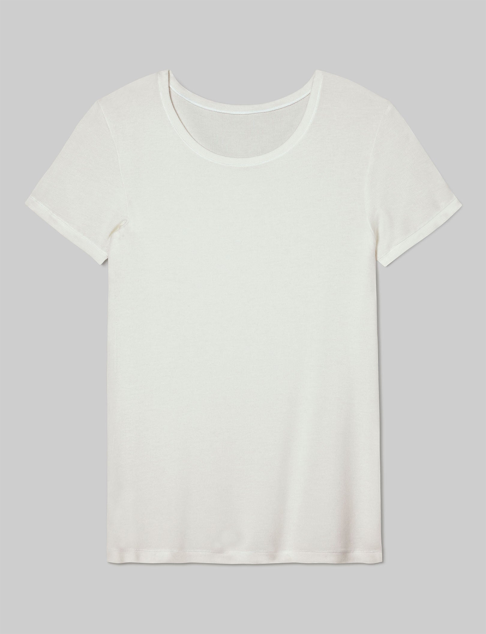 Women's Micro Rib Cap Sleeve T-Shirt - Soft Stretch Cotton Blend Top for Casual Wear & Layering | Perfect for Everyday Outfits, Work, and Weekend Looks
