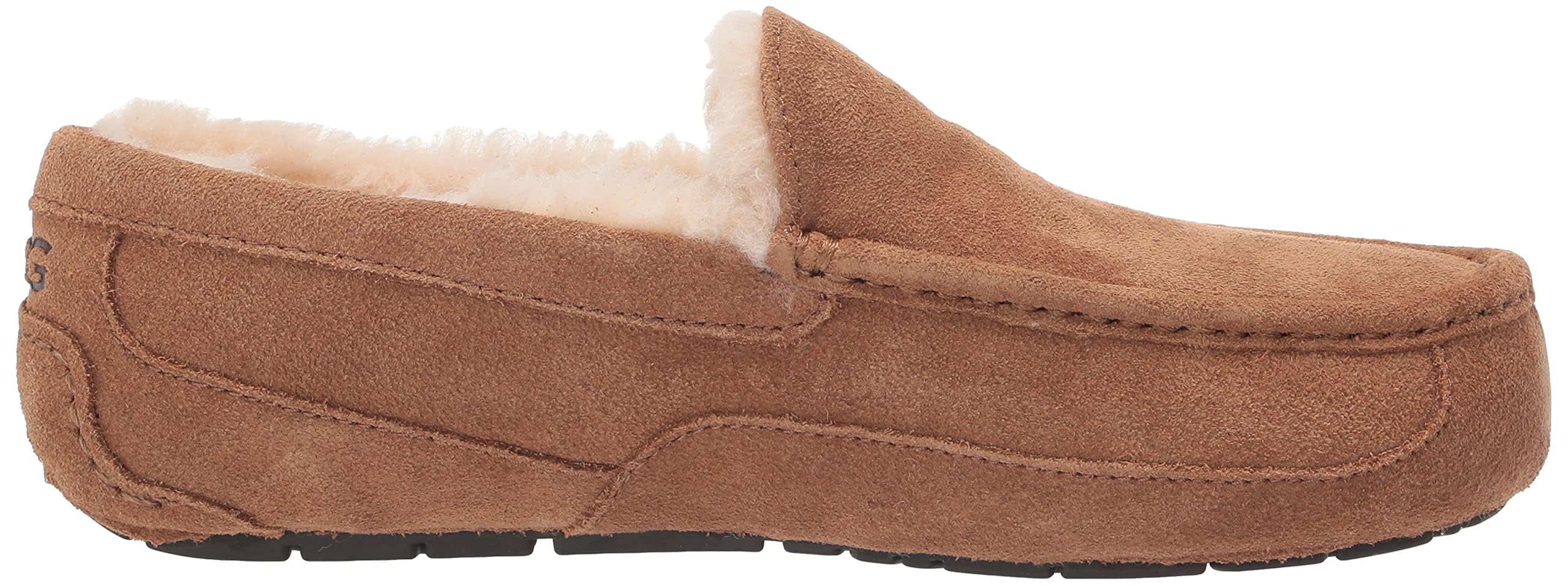 UGG Men's Ascot Slippers - Comfortable Indoor/Outdoor House Shoes for Relaxing at Home & Casual Wear