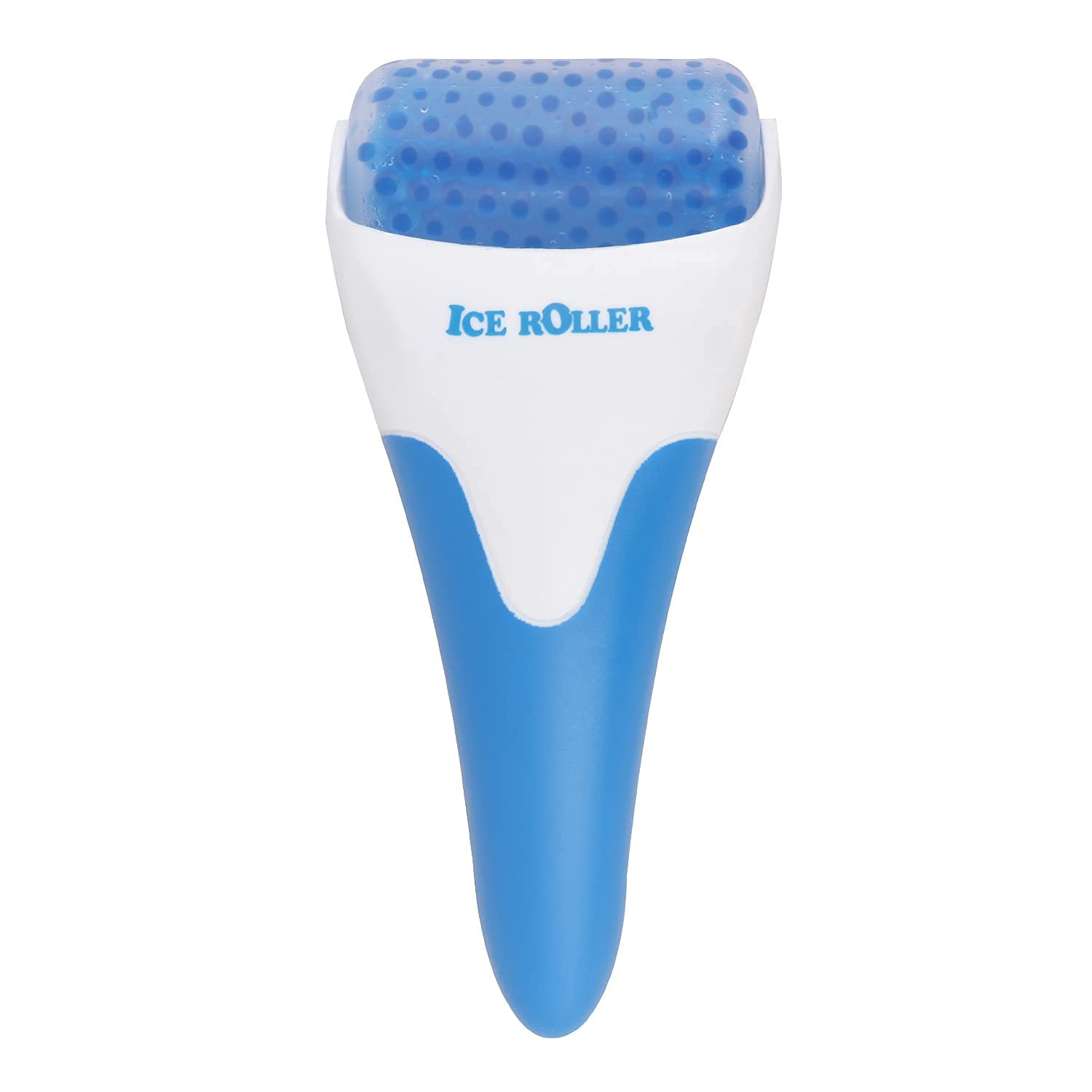 Ladista Ice Roller for Face - Cold Therapy Facial Massager with Cooling Gel Beads to Reduce Wrinkles & Puffy Eyes - Blue Skin Care Tool (1PC) - Perfect for Morning Routine, Post-Workout Recovery & Spa Treatment at Home