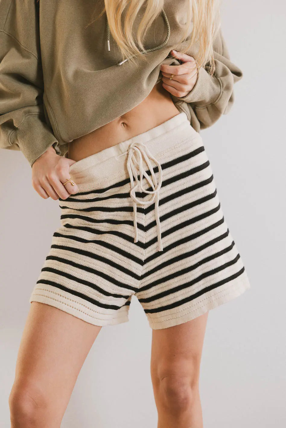 Esme Knit Shorts for Women - Soft & Comfortable Casual Summer Shorts - Perfect for Lounge, Yoga, and Beach Wear - FINAL SALE
