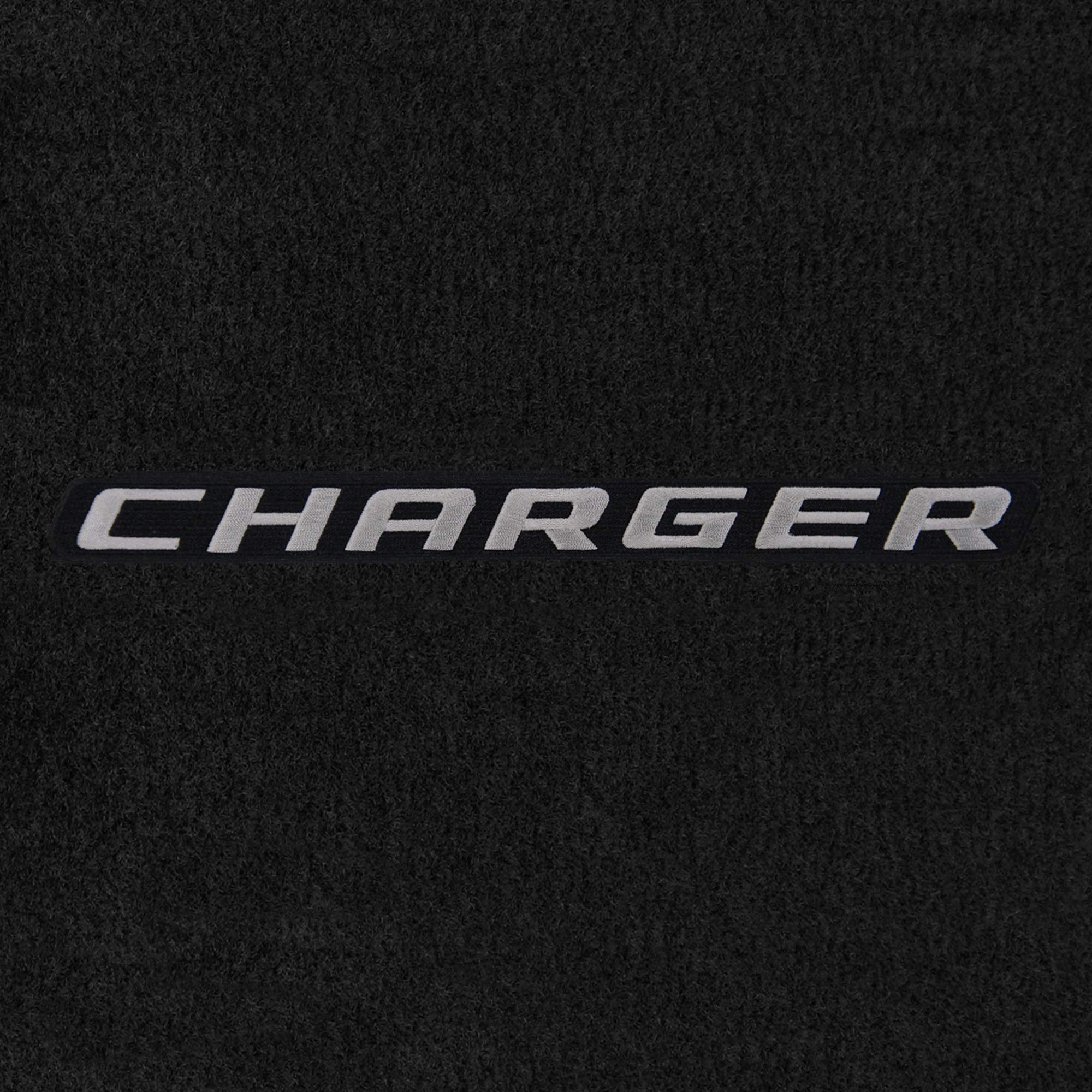 Premium Luxury Custom-Fit Carpeted Floor Mats for Dodge Charger AWD 2006-2010 - Charcoal 2PC Set | Durable Protection & Comfort for Silver Charger Models | Perfect for Daily Commutes & Road Trips