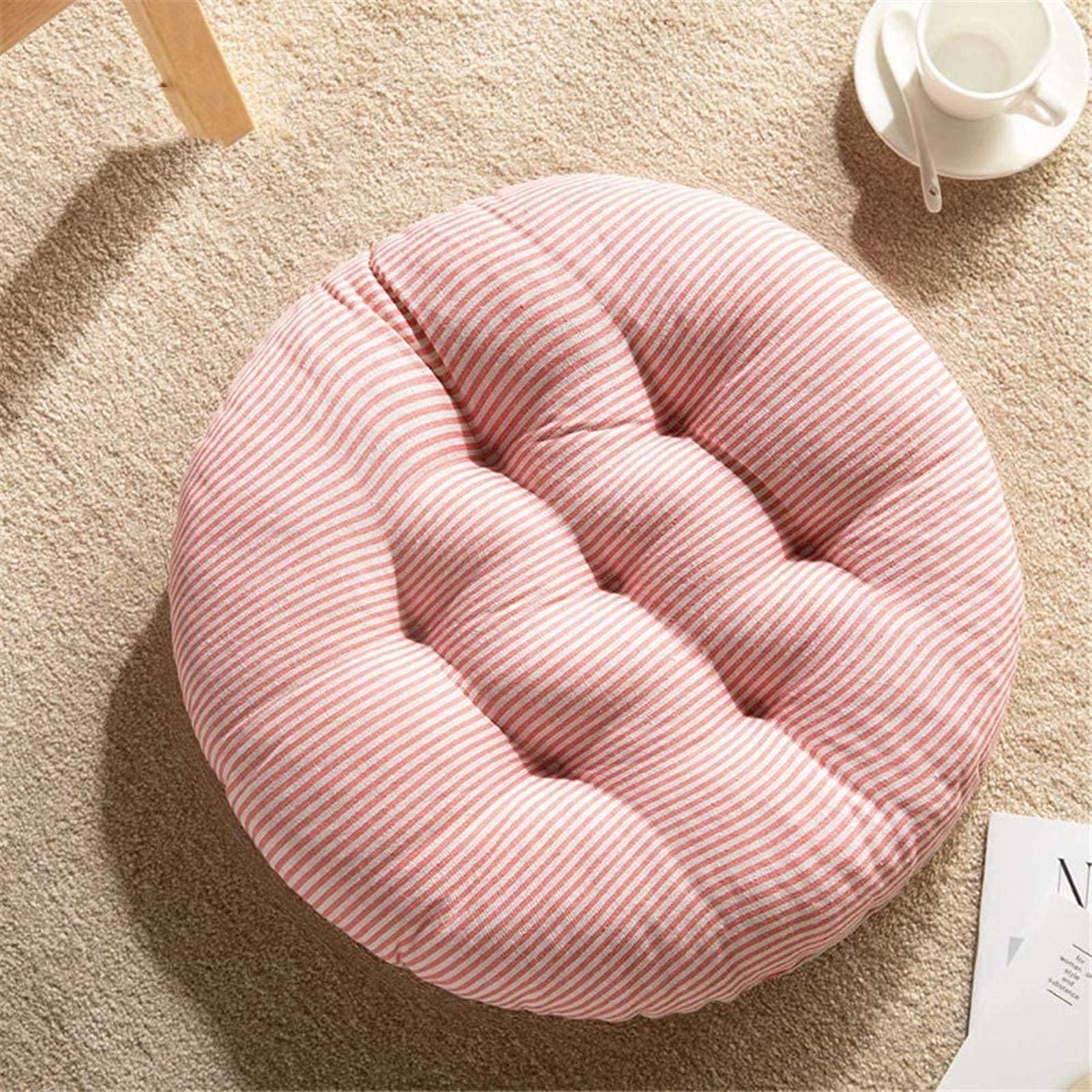 1PC Soft Stuffed Chair Cushion with Straps - 40x40cm Comfortable Seat Pad for Kitchen, Patio, Garden & Dining Chairs - Home Decor & Outdoor Relaxation Accessory