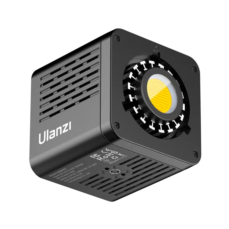 Ulanzi L023 40W Pro Portable LED Video Light with Adjustable Brightness & Color Temperature - Perfect for YouTube, TikTok, Vlogging, Photography and Studio Lighting