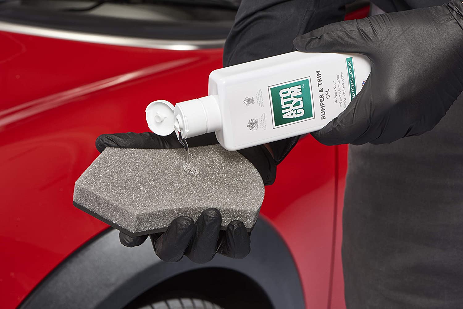 Autoglym Bumper & Trim Gel - Premium Car Exterior Plastic & Rubber Restorer for Cars, Trucks & SUVs - Restores Shine & Protects Against UV Damage - Perfect for Dashboards, Door Trims & Bumpers