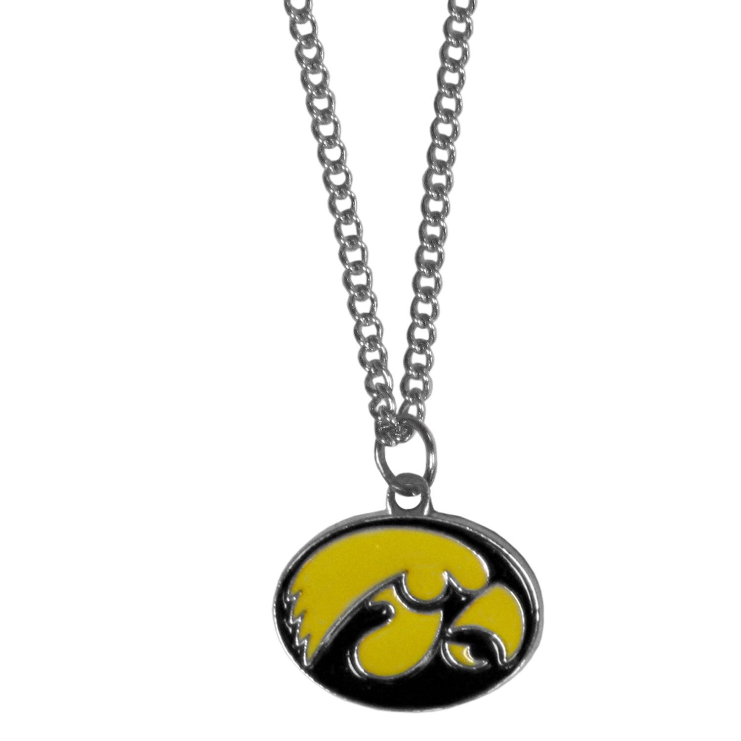 Siskiyou Sports NCAA Chain Necklace with Small Charm - 20 Inch College Team Jewelry for Women & Men - Perfect for Game Day, Graduation Gifts & School Spirit Accessories