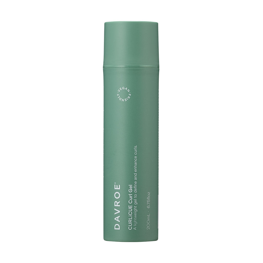 Davroe CurliCue Curl Defining Gel for Natural Curls - 200ml Hydrating Styling Gel for Frizz Control & Enhanced Definition - Perfect for Daily Curly Hair Care Routine