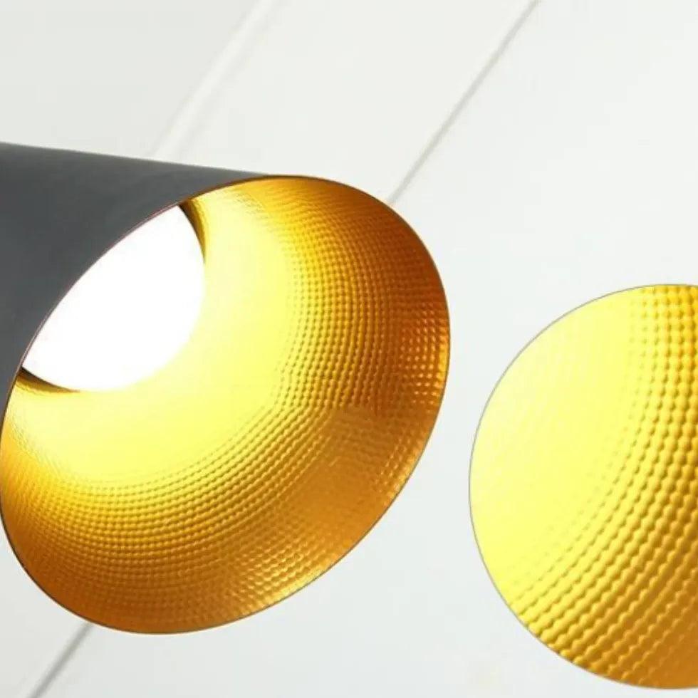 Modern Cone Matte Pendant Light for Kitchen - Sleek Dining Room & Island Lighting Fixture