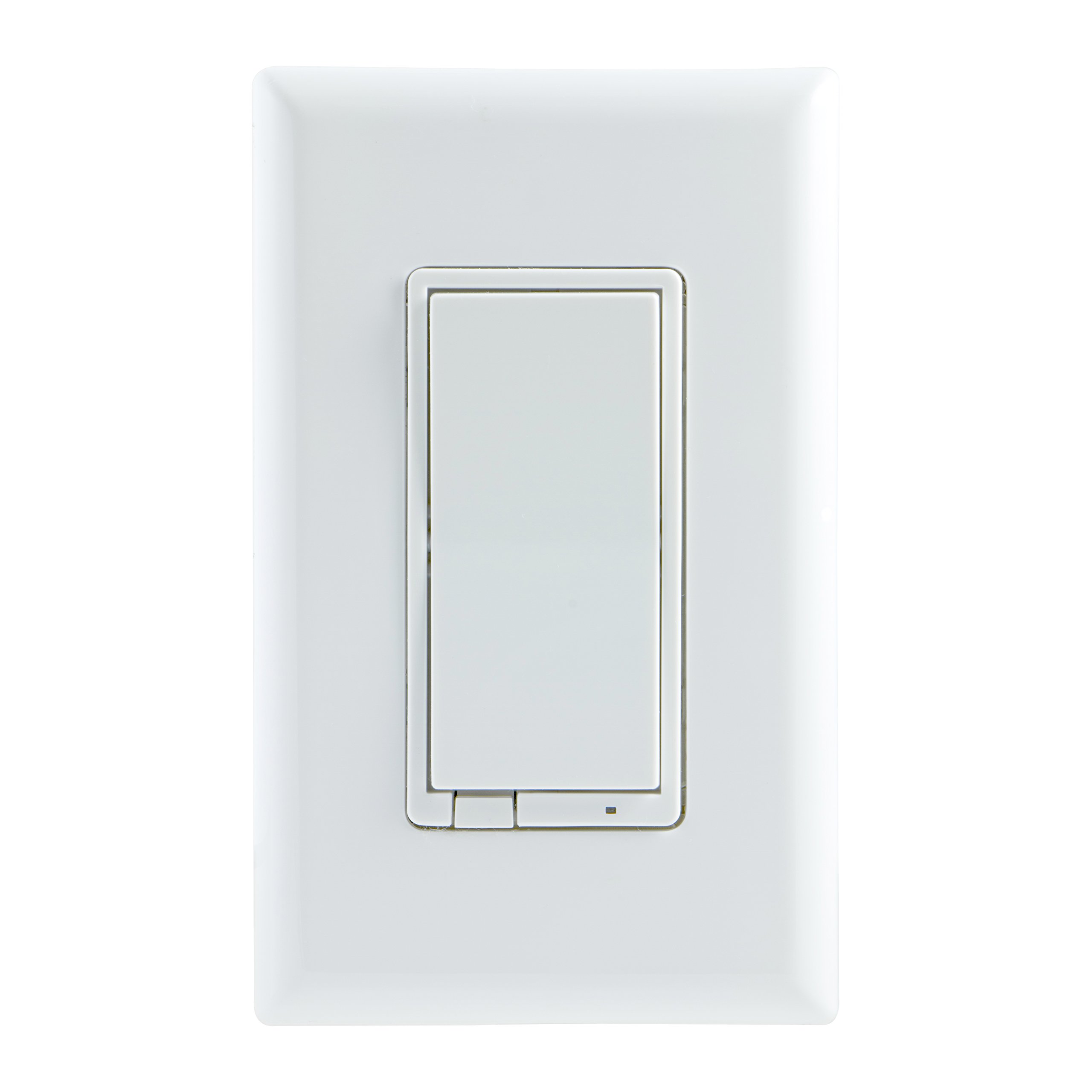 GE Zigbee Smart Dimmer Switch for In-Wall Lighting Control - Neutral Wire Required - Compatible with Alexa, Echo Show (2nd Gen) - White & Light Almond (Model 45857) - Perfect for Smart Home Automation & Voice Control