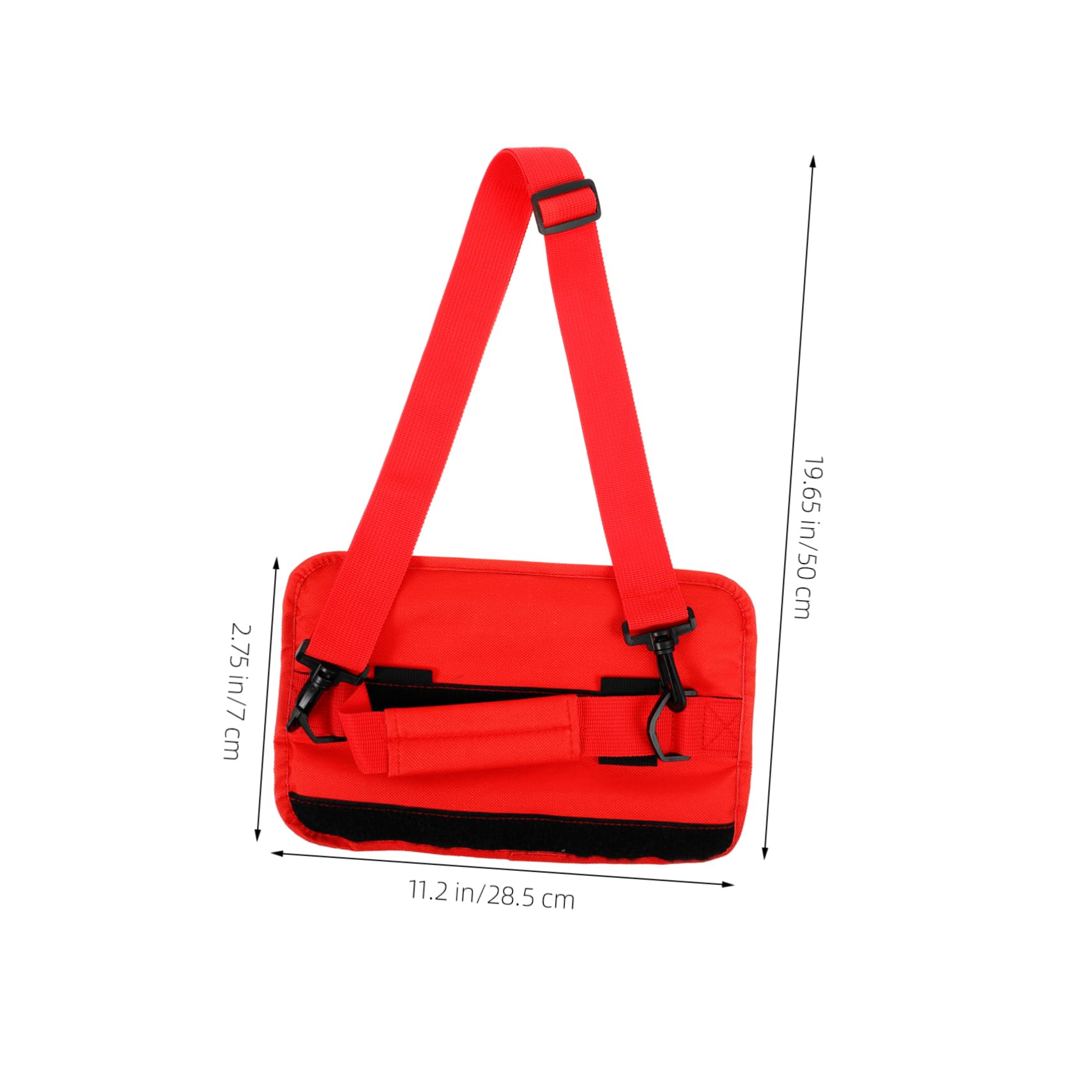 BESPORTBLE Golf Club Carrier - Lightweight Golf Travel Bag with Pouch, Mini Golf Bag for Easy Transport | Perfect for Golf Courses, Travel & Storage (Red)