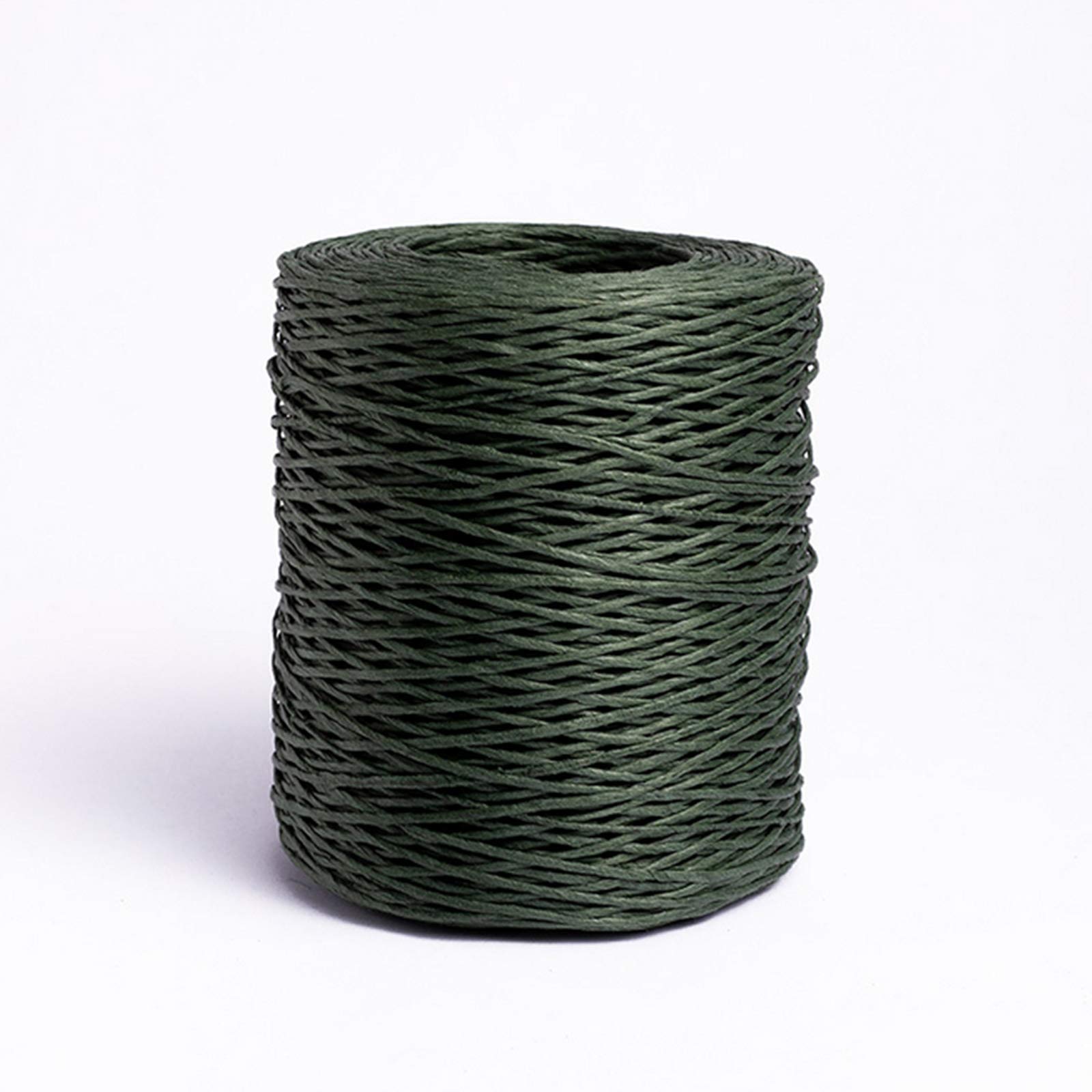 656 Feet Floral Binding Wire - Green Paper Covered Rustic Vine for DIY Flower Arrangements, Wedding Decorations, Wreath Making & Craft Projects | Perfect for Bouquets, Centerpieces & Home Decor