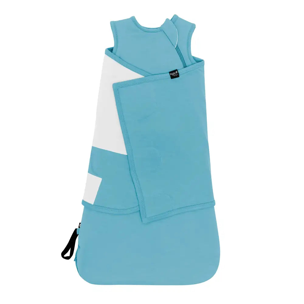 Kyte Baby Swaddler in Makai - Soft Organic Cotton Swaddle Blanket for Newborns & Infants | Perfect for Sleep, Swaddling & Comfort