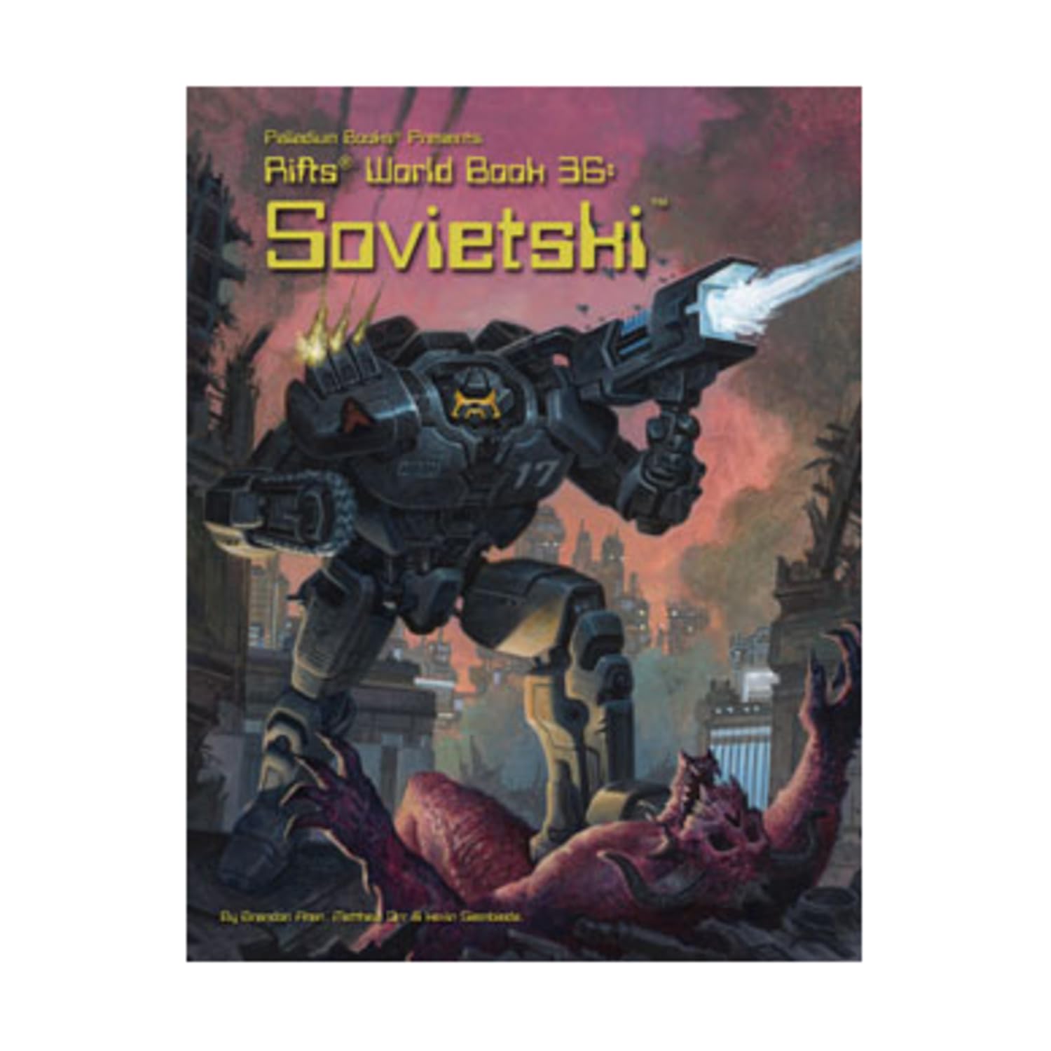 PALLADIUM BOOKS Rifts: Sovietski - Post-Apocalyptic RPG Adventure | Sci-Fi Tabletop Game for Roleplaying Enthusiasts | Perfect for Game Nights & Storytelling Campaigns