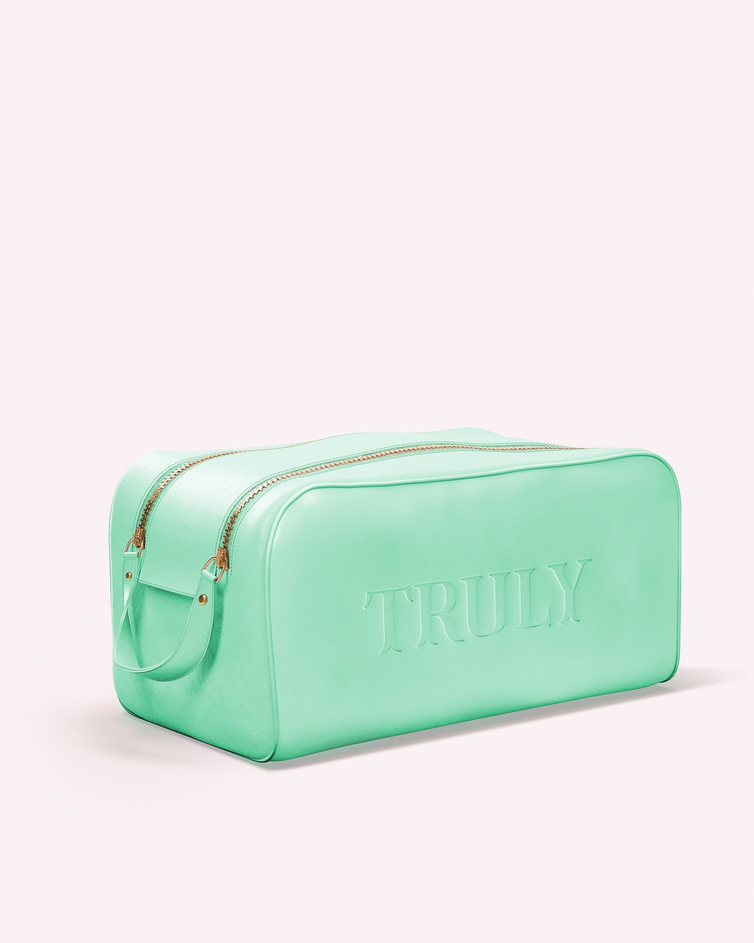 Signature Vanity Case - Elegant Makeup Train Case with Mirror | Perfect for Travel, Bridal & Professional Makeup Artists | Durable & Stylish Cosmetic Organizer