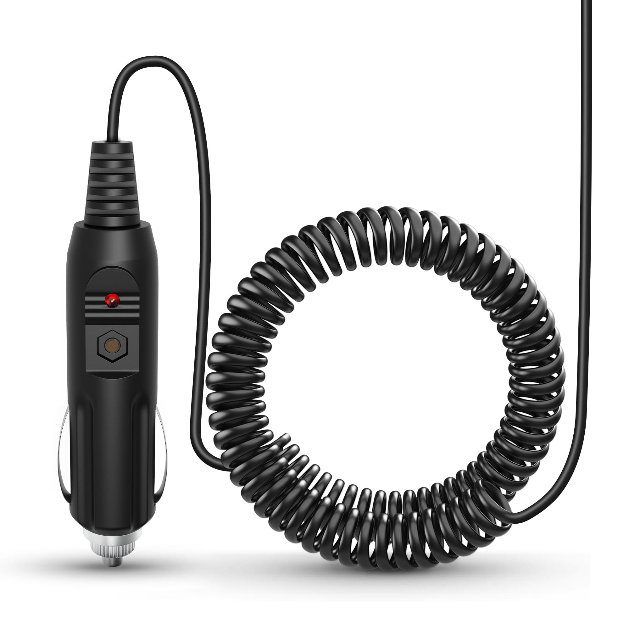 YAESU Vertex Radio FT-250R FT-270 DC Power Adapter - 12V Car Charger Cord for Mobile Ham Radio Operation & Emergency Communications