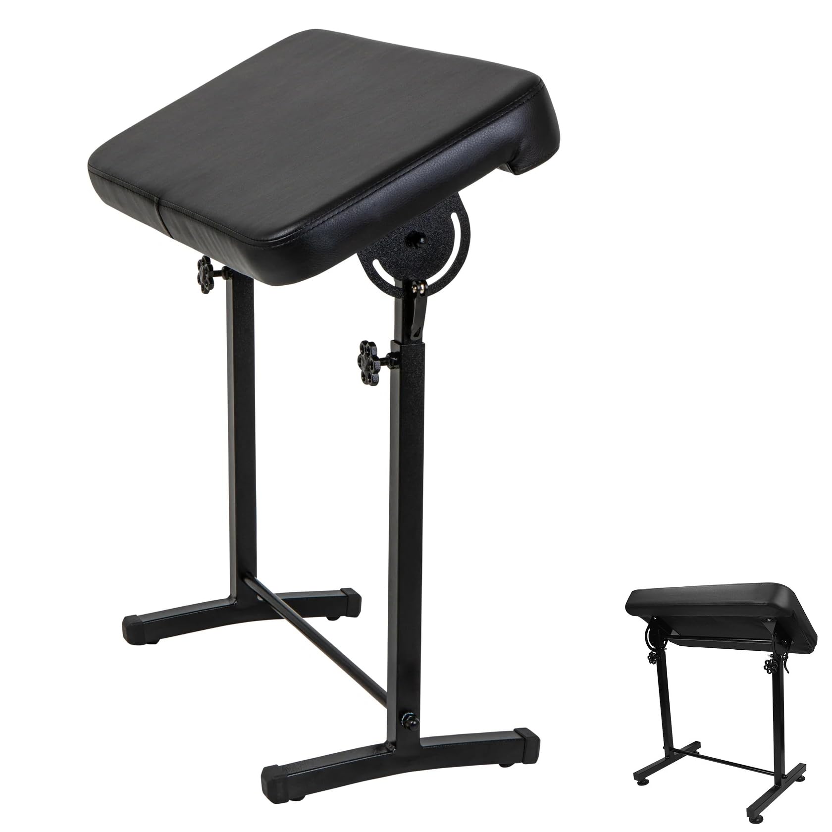 Adjustable Height Oversized Tattoo Armrest Stand - Professional Arm & Leg Support for Tattoo Artists - Perfect for Tattoo Studios, Home Tattooing & Body Art Sessions