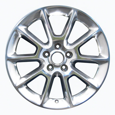 18-Inch Ford Mustang OEM Wheels ALY03810 for 2010-2012 Models | Polished Aluminum Rims AR3J1007AA | Perfect for Car Upgrades & Replacement Parts