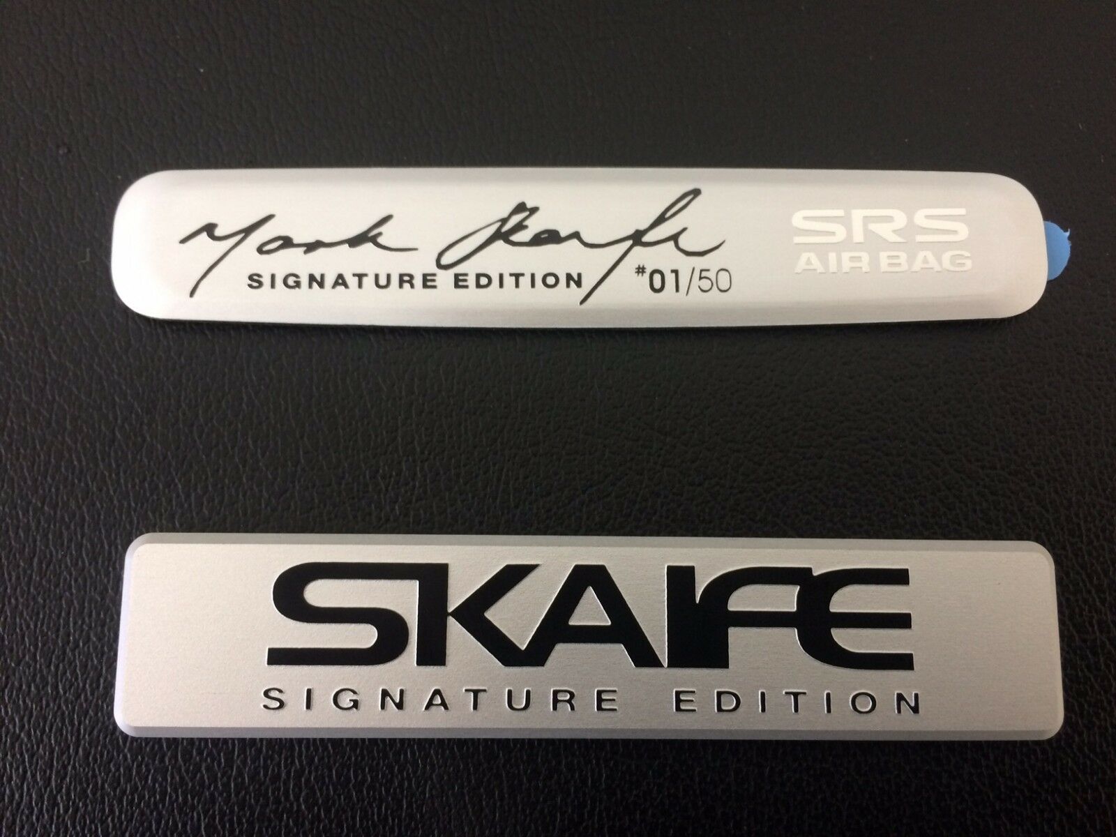 Authentic HSV 2006 Z Series Mark Skaife Senator Signature Edition Badge Set - Perfect for Car Enthusiasts & Collectors, Ideal for Vehicle Restoration & Customization Projects