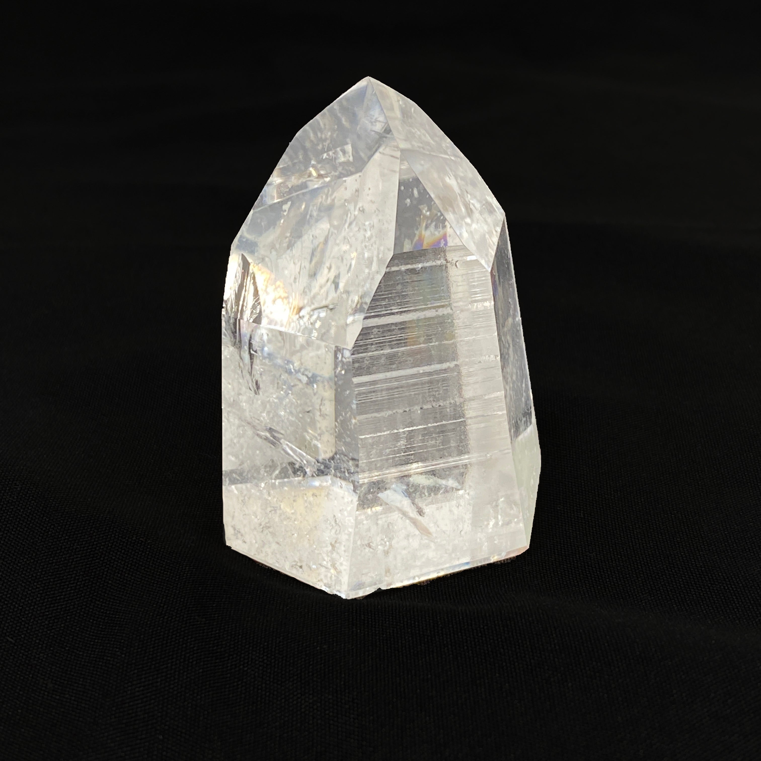 Lemurian Seed Crystal Polished Point - 118g 57x43mm LSQ 22 - Healing Stone for Meditation, Energy Work & Spiritual Growth