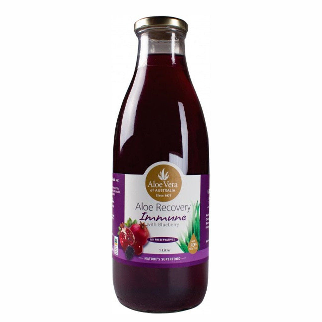Aloe Vera of Australia Immune Support Blueberry Supplement - Boost Wellness & Vitality for Daily Health & Active Lifestyle