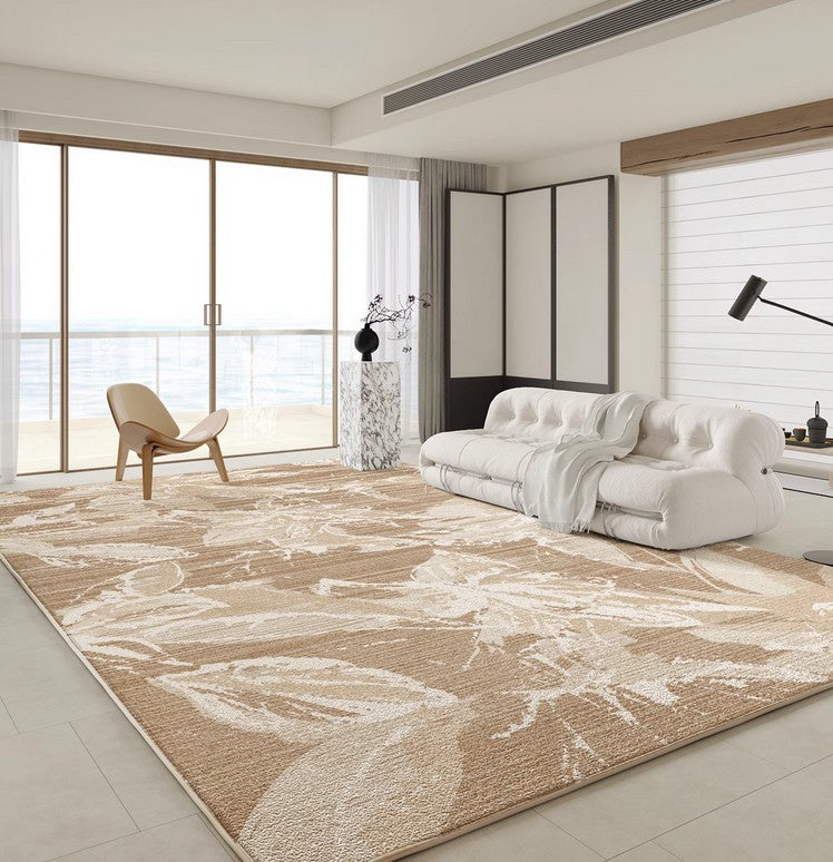 French Style Modern Area Rugs - Soft Contemporary Floral Design for Bedroom, Living Room & Dining Room | Home Decor, Interior Design Accent