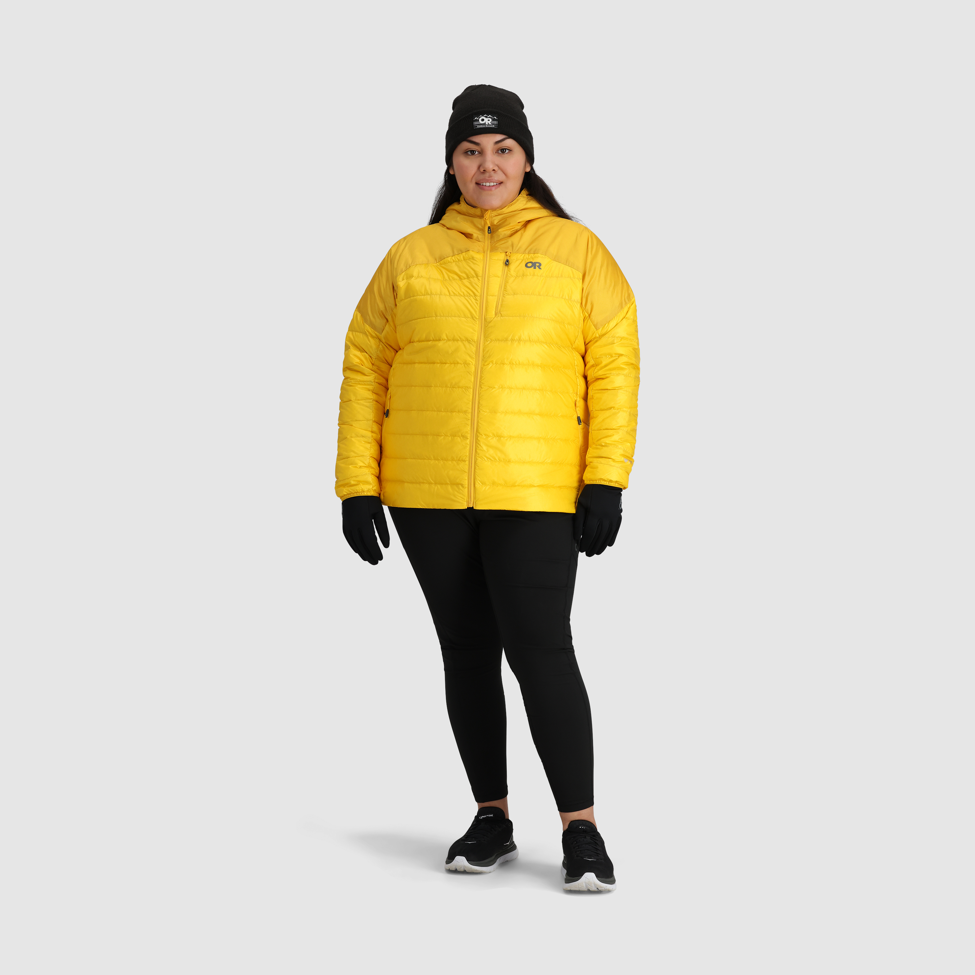 Lightweight Women's Helium Down Hoodie Jacket - Waterproof & Windproof Winter Coat for Hiking, Skiing & Outdoor Activities