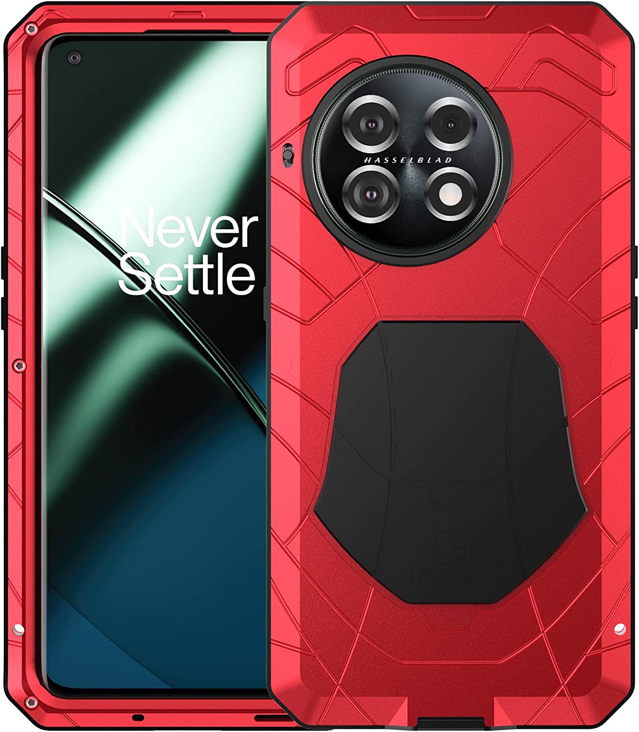 OnePlus 11 Premium Metal Phone Case - Shockproof & Slim Protective Cover for OnePlus 11 - Perfect for Everyday Use, Travel & Outdoor Activities